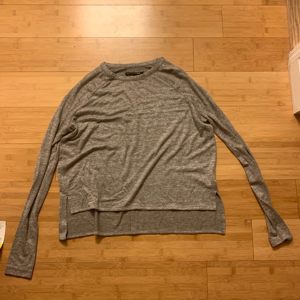 Rag & Bone grey long sleeve shirt